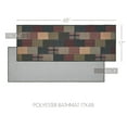 thumbnail image 2 of VHC Brands Bathroom Bath Mat, Polyester Floor Rug for Shower, Digital Print, Tea Cabin Collection, Rectangle 17x48, Muted Chartreuse, 2 of 6