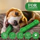 thumbnail image 2 of Juguetes chirriantes para perros para masticadores agresivos, juguetes indestructibles para masticar perros de raza grande y mediana, juguetes indestructibles para perros, juguetes resistentes y duraderos con caucho natural (verde) Sincero Electrónica, 2 of 5
