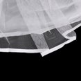 thumbnail image 4 of 3 Capas Longitud de Piso Sirena Enagua para Nupcial Nupcias Disfraces con Accesorios Colco Enagua del vestido de novia, 4 of 8