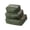 Green, variant on lanema Set Of 3 Space Saving Garment Carriers Multi Functional Clothing Storage Pouches