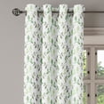 thumbnail image 2 of Ambesonne Green Grommet Curtain, Tea Leaves Faded Colors, 50" x 72", Green Army Green, 2 of 6