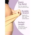 thumbnail image 4 of Stretch Is Comfort Girl's Nylon Spandex Stretch Booty Shorts | Child Size 2 -12, 4 of 6
