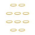 thumbnail image 1 of Qarigey Pulseras tobilleras con cuentas de arroz coloridas cadenas tobilleras coloridas hechas a mano Boho multiusos tobilleras elegantes para seis 10piezas, 1 of 6
