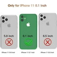 thumbnail image 5 of iPhone 11 Heavy Duty Case {Shock Proof Case with 3 Layer Rubber, Shatter Resistant, [Tough Armour] Rugged Case Compatible for iPhone 11} Teal, 5 of 7