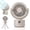 C1_6.1x7.67in Pink, variant on ERTZAE Small Desk Rechargeable Fan,Portable Rechargeable Fan,Small Rechargeable Fan,Office Bedroom Travel Fan,Pet Backpack Fan 5.16x6.38in,USB Rechargeable,5 Speeds,Display,for Bubble Backpack Travel
