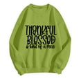 thumbnail image 5 of TYGHBN Women Oversize Sweatshirts Long Sleeve Crewneck Letter Printed Lightweight Loose Sweatshirts Blouse Top Women with Hood Comfy Womens Long Sleeve Shirts Hooded Jacket Sweatshirt Heavy Zip, 5 of 6