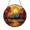Acrylic 3.5 Inch, variant on Autumn Park Stained Glass Window Hanging, City Sunset Landscape Suncatcher For Fall Nature Lovers, Urban Housewarming Gift Decor
