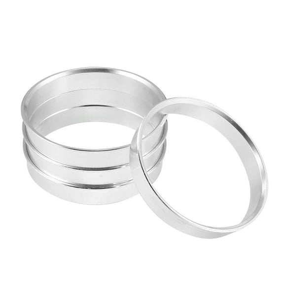 Unique Bargains 4pcs OD 56.1mm to ID 54.1mm Aluminum Alloy Vehicle Hub Centric Rings Wheel Bore Center Spacer