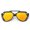 Black red, variant on Trendy Resin Lens Sunglasses with Plastic Frame for Men and Women - Fashionable Left Bank Style Eye Protection