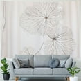 thumbnail image 4 of Orinice Fine Foliage Lace Tapestry Wall Hanging Unique Style Graphic Tapestries Home Wall Decor for Living Room Bedroom Apartment Farmhouse Dorm  Dorm Decoration 50x40inch, 4 of 6