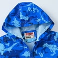 thumbnail image 4 of GYRATEDREAM Toddler Boys Cartoon Dinosaur Hoodies Jacket Cool Long Sleeve Zipper Hooded Sport Sweatshirt Coat for Kids 1-8 Years, 4 of 9
