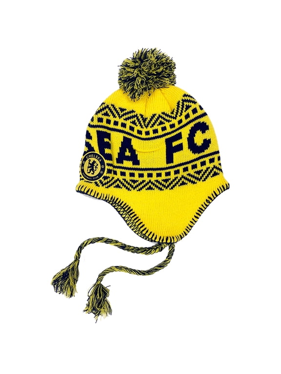 Chelsea Fc beanie Peruvian football hat soccer official adjustable licensed product 7