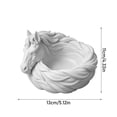 thumbnail image 3 of Horse Catchall Bowl for Keys for Horse Lover, Horse Race Fans, Equestrian, Horse Racer Jumper, Farm, Ranch Country Themed Events - Jewelry Ring Keepsake Trinket Catchall, 3 of 6