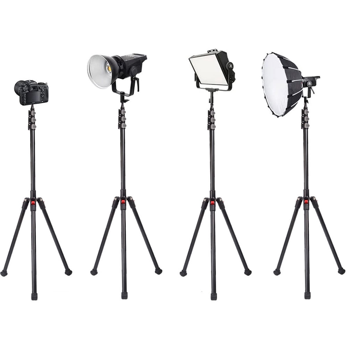 VidPro ST-90 90" Aluminum Tripod for Cameras, Lighting and Audio Equipment