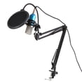 thumbnail image 2 of Profesional BM700 Micrófono de condensador Micrófono KTV Singing Studio Kit de grabación N MABOTO Micrófono, 2 of 7