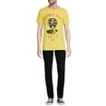 Cobra Kai Men's & Big Men's Yellow Graphic Tee with Short Sleeves, S
