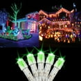 thumbnail image 5 of 33ft 100 LED Green Christmas Lights, 8 Modes Plug-in Clear Wire Indoor String Lights, Twinkle Fairy Christmas Decorative Lights for Indoor Outdoor Bedroom Wedding Party Patio Christmas Tree, 5 of 6