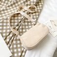 thumbnail image 2 of Bolso bandolera con cadena para mujer, de pana para mujer, elegante de hombro con cremallera, 2 of 6
