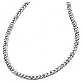 14k Yellow Gold Comfort Curb Chain Necklace 2.7mm 16 Walmart