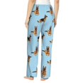 thumbnail image 6 of Pajama Pants Women - German Shepherd Dog No.1015 Soft Breathable Sleep & Lounge Pants for Women, Comfy Casual Pj Pants Bottoms with Pockets, 6 of 7
