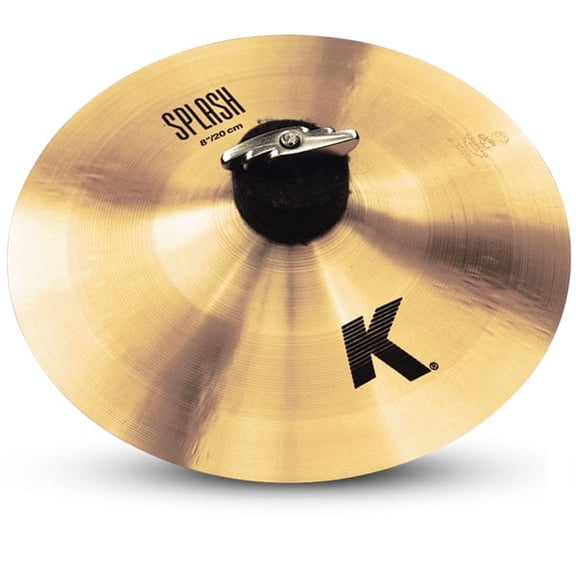 Zildjian K0857 8" K Splash Crash Drumset Cast Bronze Cymbal Small Bell Size New