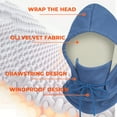 thumbnail image 7 of Balaclava Full Face Ski Masks Windproof Thermal Thicker Fleece Lining Mask for Men and Women Windproof Covering Blue, 7 of 7