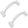 thumbnail image 1 of HLONK V171  White Steel Screen Door Handle 2 Piece 2 Per Pack, 1 of 4