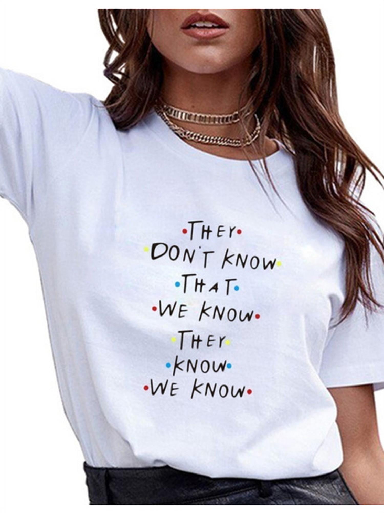 Women Find Your Road Shirt Funny Letter Graphic Printed Casual Summer Loose Fit Short Sleeve Cotton Tee Tops 
