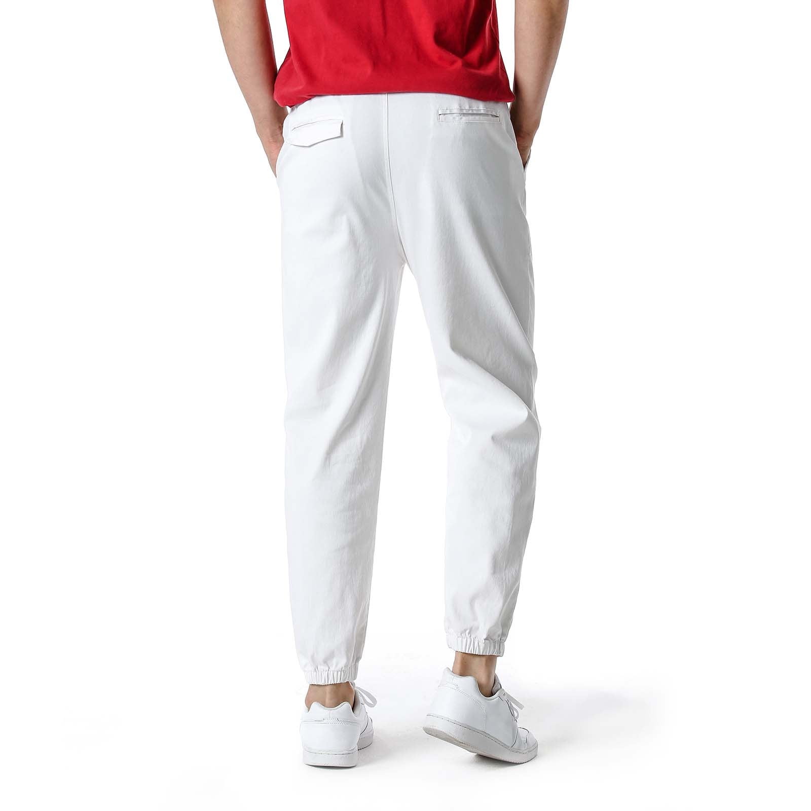 Fankiway Men'S Jogging Pants Stretch Sweatpants Solid Color Stretch Girdles Walmart Canada