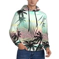 thumbnail image 2 of Sigee Tropical Summer Palm for Men's Pullover Hoodie Sweatshirts Adult Casual Long Sleeve Sweatshirts ,Sizes S-4XL-Small, 2 of 7
