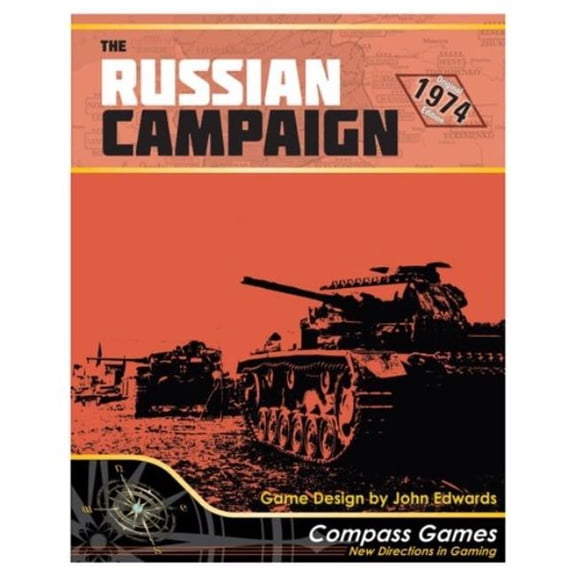 Compass Games The Russian Campaign Original 1974 Edition Board Game