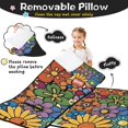 thumbnail image 3 of Pioneer Flower Floral Print Pattern Toddler Nap Mats for Kids Preschool,Sleeping Mat Bag or Kids,Toddler Sleeping Bag,Toddler Nap Mat or Daycare, 3 of 6