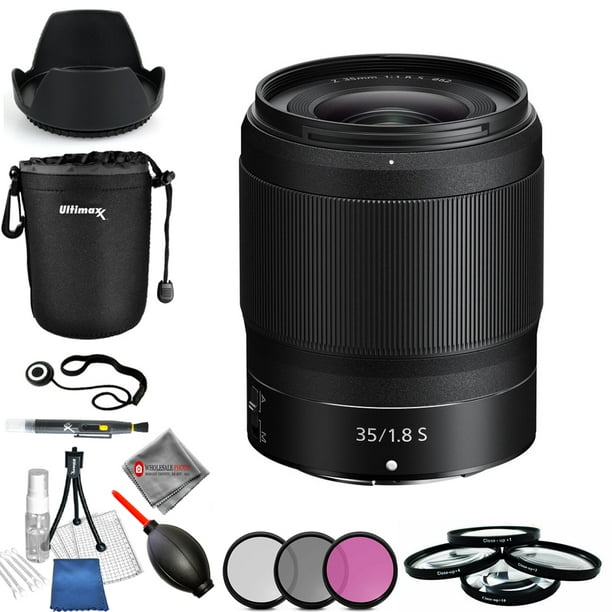 Nikon Nikkor Z 35mm F 1 8 S Lens 08 Pro Bundle Walmart Com Walmart Com