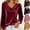 Black, variant on Sexlip Womens Cowl Neck Blouse Long Sleeve Velvet Fabric Flowy Silhouette for Evening Occasions Black XXL