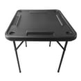 thumbnail image 2 of Bene Casa Foldable Domino Table with Built-In Drink Holders, 38” x 38”, Black, 2 of 5