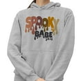 thumbnail image 2 of Drippy Spooky Babe Hoodie Sweatshirt Unisex 5X-Large Grey, 2 of 5