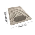 thumbnail image 3 of weibbin Bathroom Mat Suction Cup Non Slip Shower Floor Mat Massage Foot Mat Household Bath Drop Resistance, 3 of 5
