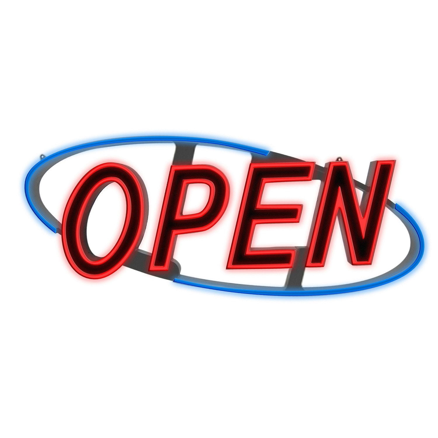 Optiva Ultra Bright LED OPEN Sign, 31.5"