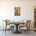 thumbnail image 5 of ZHONGYUTONG Virgin Mary Picture Jesus Mother Portrait Wall Art Vintage Catholic Poster Prints Virgin Mary is Praying Spiritual Canvas Artwork Dining Room Decor (12.00" x 18.00"), 5 of 6