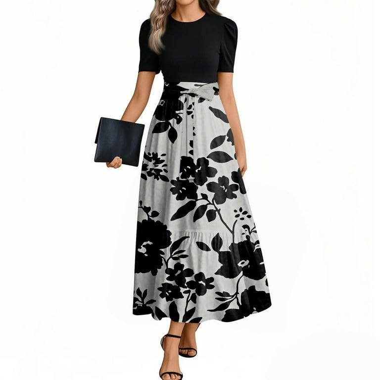 classic black cocktail dress Penelope Bandage Mini Dress
