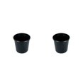 thumbnail image 1 of Wosthever Caja de cultivo, maceta para vivero, de plástico, suculenta, interior, ligero, jardín, herramientas para el hogar, contenedor, Negro/18.8*18.5*13.5 2piezas, 1 of 6