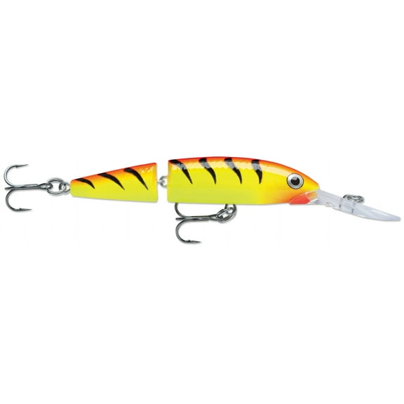 Rapala Jointed Deep Husky Jerk 08 Fishing Lure 3 1/8" 3/16oz Hot Tiger