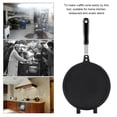 thumbnail image 1 of Domqga Kitchen Tool,Egg Roll Maker,Household Kitchen Gas Non-Stick Egg Roll Waffle Cone Maker Pan Mold Press Plate Baking Tool, 1 of 8