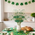 thumbnail image 5 of St. Patrick's Day Green Shamrocks Cuttings - Imitation Floral Arrangement, Festive Home Decor, No Maintenance Required, Vase Filler for Holiday Party and Table Centerpiece, 5 of 9