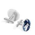 thumbnail image 3 of Polar Bear Formal Attire Stainless Steel Cufflink Set for Men - Ideal for Suits and Dress Shirts, 3 of 6