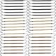 thumbnail image 1 of NSBELL 36 ganchos elásticos para el pelo, para peinado, coleta, ganchos para el pelo (café negro y albaricoque), 1 of 2