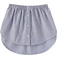 thumbnail image 1 of Shirt Extenders Layering Fake Top Lower Sweep Shirt Extender Asjustable Mini Skirt For Women, 1 of 3