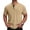 Complexion, variant on Mens Henley Shirts Short Sleeve T-Shirt with 3 Button Placket Chest Pocket Solid Color Tee Summer Outdoor Tops Breathable Casual Wear,Army Green,XXXL