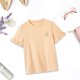 thumbnail image 1 of Camiseta para mujer con cuello redondo, camiseta básica de moda para uso diario, viaje de vacaciones SG, 1 of 8
