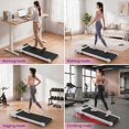thumbnail image 6 of Walking Pad Treadmill, Funmily 3.0HP Under Desk Treadmill for Home/Office, 2026 Upgrade 3-in-1 Portable Treadmills with Remote Control, LED Display, 300 Lb Capacity,No Assembly Required, 6 of 10